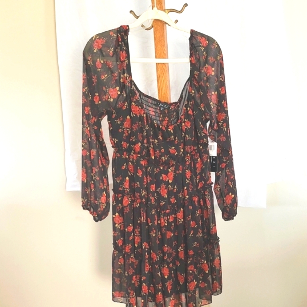 Trixxi Womens Floral Dress-NWT